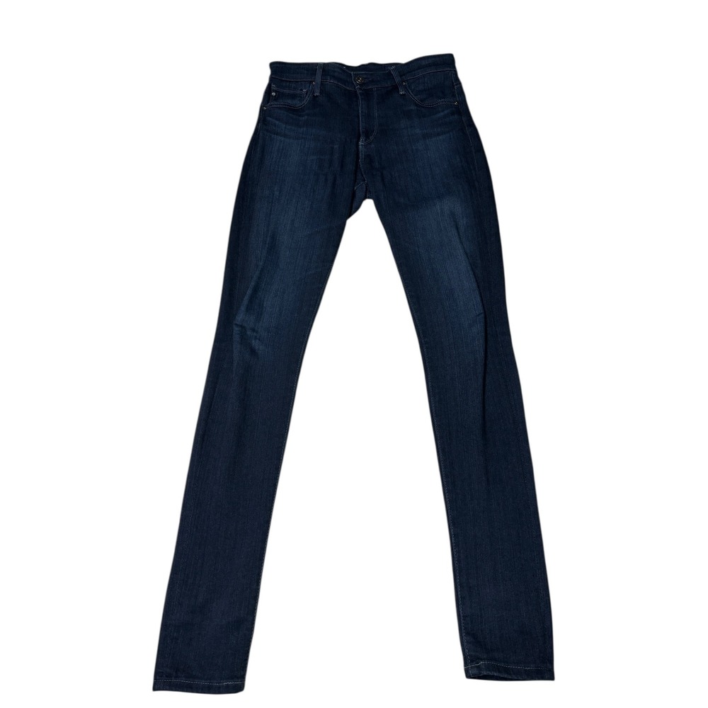 AG Adriano Goldschmied Farrah Skinny High Rise Jeans Dark Wash Womens 27X30